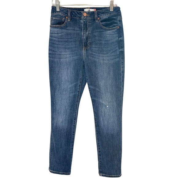 CAbi #3940 Higher Straight High Waist Denim Jeans Size 6 - Picture 3 of 5
